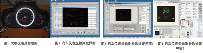 汽车仪表盘视觉检测系统